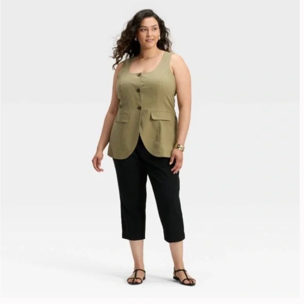 A New Day Khaki Vest - Picture 3 of 14